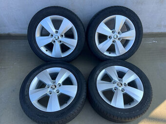 205/55R16 ALU KOLA OCTAVIA III 6,5x16 5x112 ET46 TOP STAV