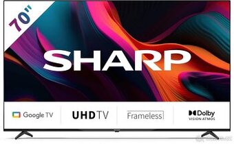 Nová 4K UHD 70" Sharp 70GL4260E nerozbalená