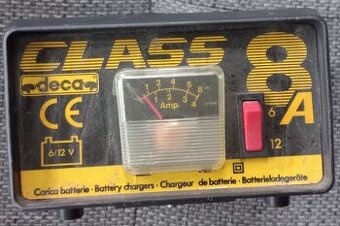 auto nabíječka class 8A, deca, 6/12 V, plně funkční málo vyu