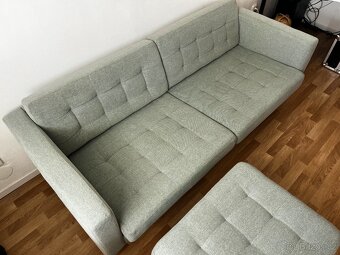 Landskrona IKEA gauč + podnožka