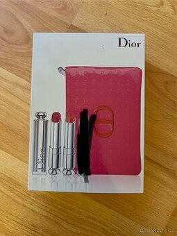Rtěnky Dior + taštička Dior