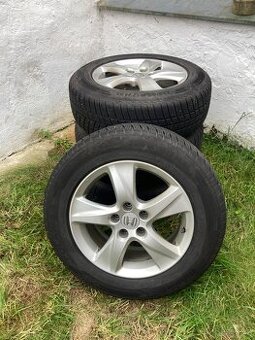 Orig. alu disky na zimních pneu (Honda CR-V)