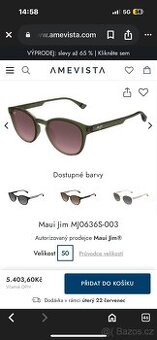 Sluneční brýle maui jim mj