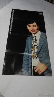 Starý propagační plakát Supraphonu - Karel Gott