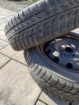 Plechové disky s pneu 165/60R14 - 1