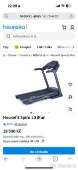 Běžecký pás Housefit spiro 20 irun