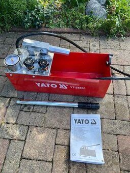 Ruční tlaková zkušební pumpa YATO YT-24800 – 12 L, 5 MPa