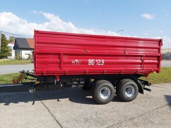 Traktorový návěs BIG 12.9 valník - ihned k odběru, skladem