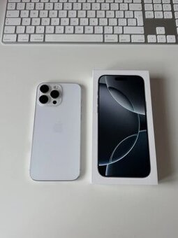 iPhone 16 Pro Max 256GB White Titanium