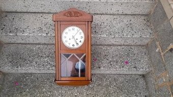 Krásné staré nástěnné hodiny Mauthe 65 cm