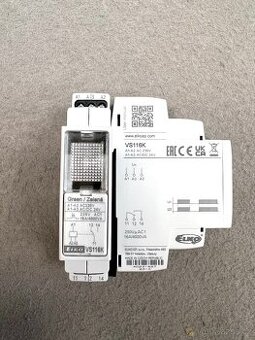 VS116K/zelená pomocné relé s kontrolkou 1x16A přepínací