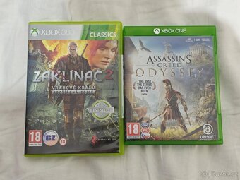 XBOX - Zaklínač 2, AC Odyssey