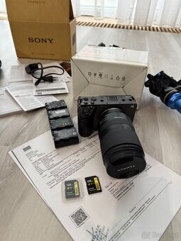 Sony FX30 + objektiv Tamron 17-70mm + příslušenství