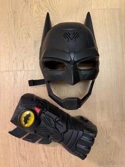 Batman kostým maska hracka rukavice se zvuky