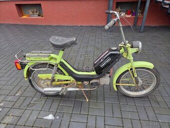 Babetta 210 s kartičkou, zelená původní 1.