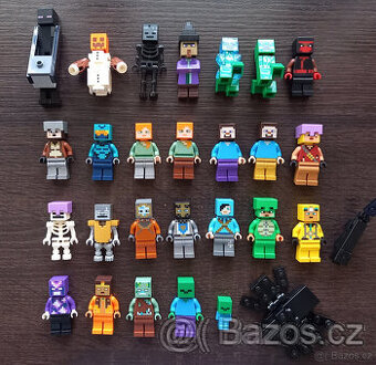 Lego Minecraft - originální Lego figurky.