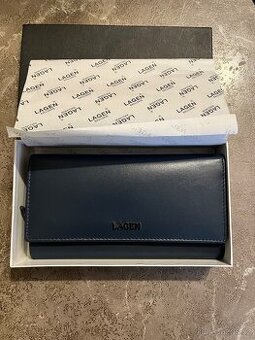 Dámská kožená peněženka Lagen Navy Blue