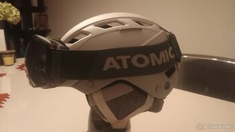 dámská lyžařská helma + brýle