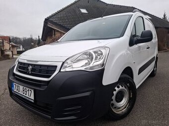 PEUGEOT PARTNER 2018 1.6HDI 73KW, 1. MAJ., KOUP ČR KLIMA TOP