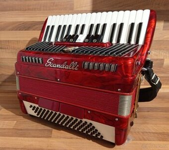 Akordeon (harmonika,heligonka) Scandalli Cantore 80,TOP STAV