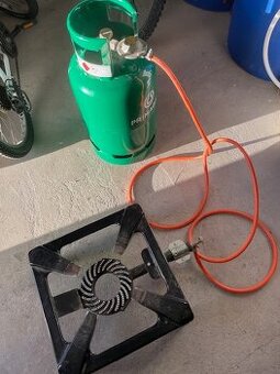 Vařič plynový 7.5 kW s bombou