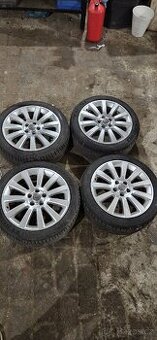 Alu kola R18, 5x110 opel speedline, letní pneu 225/45 R18