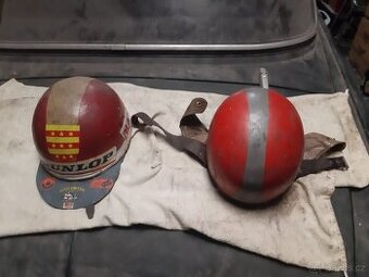 Historické helmy na motorku