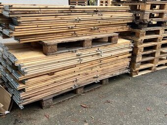 Paletové ohrádky - záhony