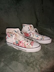 Květované tenisky, vel. 40