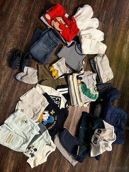 Balík oblečení po synovi 0-3roky