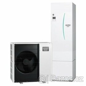 Tepelné čerpadlo Mitsubishi Zubadan 8 kW + hydrobox 300l TUV