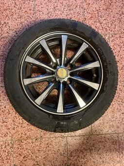 Alu kola 14" 4x108 s pneu 175/55 R14 LETNI -