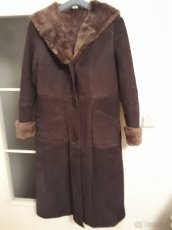 Dámský kožich semiš