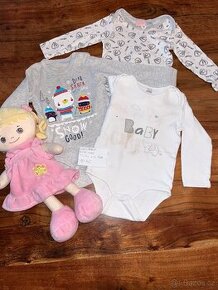 3x body Lidl, SoCute 9-12 měs, flíčky viz foto