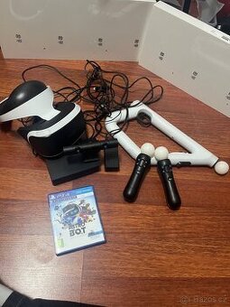 VR brýle s ovladači, VR pistole a kabely