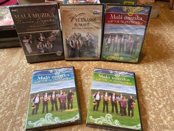 Malá muzika CD&DVD šlágr tv Česká muzika