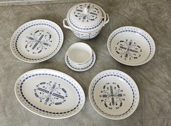 Porcelán Henriette-neúplná sada.