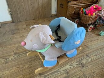Plyšová houpačka Nattou
