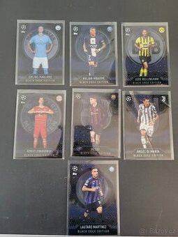 Sada 7 ks karet Topps Match Attax 22/23 – BLACK EDGE EDITION