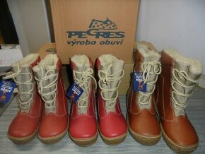 PEGRES zimní obuv velikost 25,27