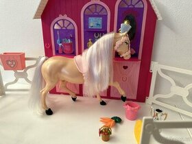Barbie stáj s koníkem