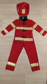 Kostym hasic na karnival carodejnice vel. 110_NOVY