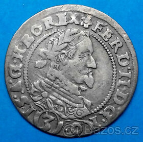 3 Krejcary Ferdinand II. r. 1630 Slezsko