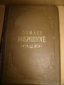 Kniha Domácí hospodyně z roku 1892 - 1