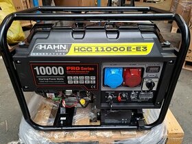 Benzínový generátor HGG 110000E-E3, 8,5 kW - 1