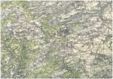 Stará vojenská mapa 3952 - Slaný, Kladno, Buštěhrad