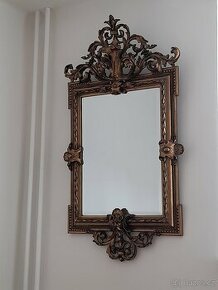 Starozitne barokni zrcadlo