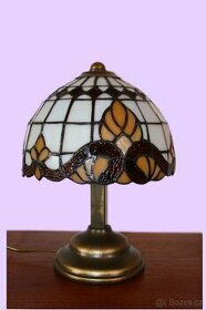 Stolní vitrážová lampa Tiffany nová - 1