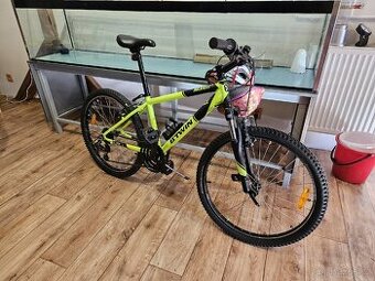 Dětské 24" horské kolo ROCKRIDER 9 - 12 let.