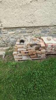 Šamotové cihly použité očištěné